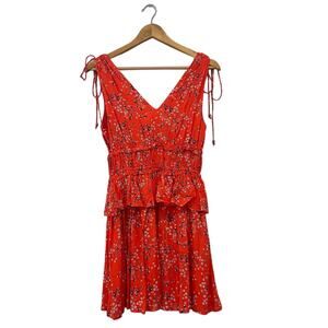 Line + Dot Poppy Ilayda Mini Dress Size Small